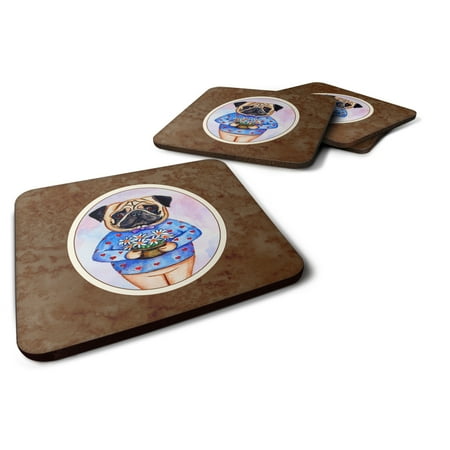 Carolines Treasures 7132FC Pug Valentines Hearts Foam Coaster Set of 4 3 1/2 x 3 1/2 multicolor
Carolines Treasures 7132FC Pug Valentines Hearts Foam Coaster Set of 4 3 1/2 x 3 1/2 multicolor