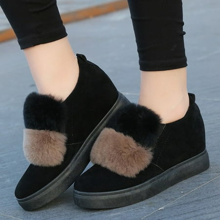 Christmas Women s Thicksoled Shoes Fashion Wedges Boots Colorblock Short Women s Boots
Christmas Women s Thicksoled Shoes Fashion Wedges Boots Colorblock Short Women s Boots
