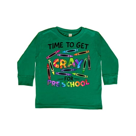Inktastic Time to Get Cray for Preschool Back to School Gift Toddler Boy or Toddler Girl Long Sleeve T-Shirt
Inktastic Time to Get Cray for Preschool Back to School Gift Toddler Boy or Toddler Girl Long Sleeve T-Shirt