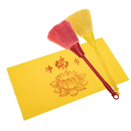 Buddha Dust Sweep Statues Brush Compact Static Duster Towel Buddhist Scriptures
Buddha Dust Sweep Statues Brush Compact Static Duster Towel Buddhist Scriptures