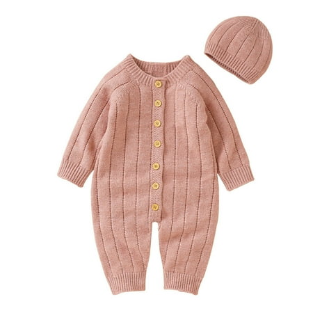 Boy Girl Solid Knitted Sweater Baby Jumpsuit Romper Cotton Caps Outfits Sets Clothes Solid Zip up Hoodie
Boy Girl Solid Knitted Sweater Baby Jumpsuit Romper Cotton Caps Outfits Sets Clothes Solid Zip up Hoodie
