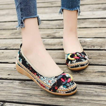 Cloth Shoes Women s Large Size Flat Shoes New Loafers Cotton Linen Ethnic Style Single Shoes
Cloth Shoes Women s Large Size Flat Shoes New Loafers Cotton Linen Ethnic Style Single Shoes