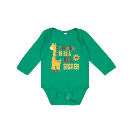 Inktastic I m Going to Be a Big Sister Giraffe Gift Baby Girl Long Sleeve Bodysuit
Inktastic I m Going to Be a Big Sister Giraffe Gift Baby Girl Long Sleeve Bodysuit