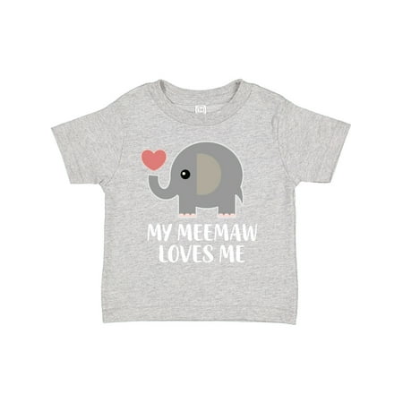 Inktastic My Meemaw Loves Me Grandson Granddaughter Gift Toddler Boy or Toddler Girl T-Shirt
Inktastic My Meemaw Loves Me Grandson Granddaughter Gift Toddler Boy or Toddler Girl T-Shirt