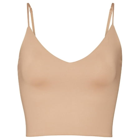 

BB Dakota by Steve Madden Womens In The Fresh V-Neck Crop Camisole