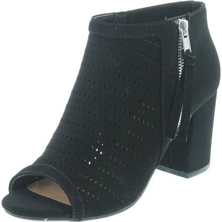Delicious Kelrin-s Women s Fashion Perforated Open Toe Chunky High Heel Booties Sandals Black 6
Delicious Kelrin-s Women s Fashion Perforated Open Toe Chunky High Heel Booties Sandals Black 6