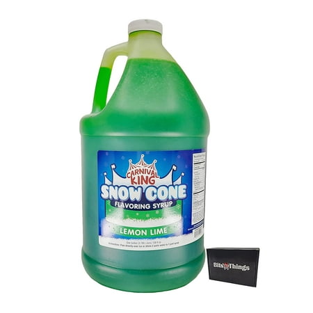 1 Gallon Lemon Lime Snow Cone Syrup