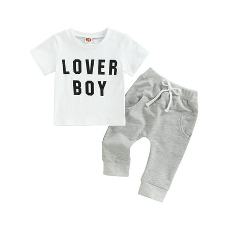 Sunisery Newborn Baby Boys 2PCS Outfit Set Short Sleeve Letters Print Tops T-Shirt Long Pants Summer Clothes White 2-3 Years
Sunisery Newborn Baby Boys 2PCS Outfit Set Short Sleeve Letters Print Tops T-Shirt Long Pants Summer Clothes White 2-3 Years