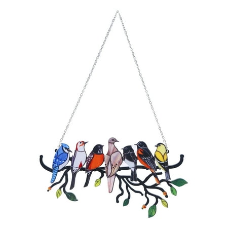XINYTEC Multicolor Birds on Wire Pendant Hanging Art Crafts Cute Animal Gift Supplies
XINYTEC Multicolor Birds on Wire Pendant Hanging Art Crafts Cute Animal Gift Supplies