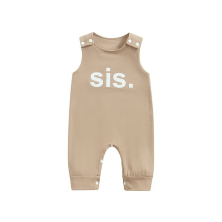 Wassery Baby Girl Boy Summer One Piece Clothes Sleeveless Button Up Romper Jumpsuit Brother Sister Matching Outfits
Wassery Baby Girl Boy Summer One Piece Clothes Sleeveless Button Up Romper Jumpsuit Brother Sister Matching Outfits