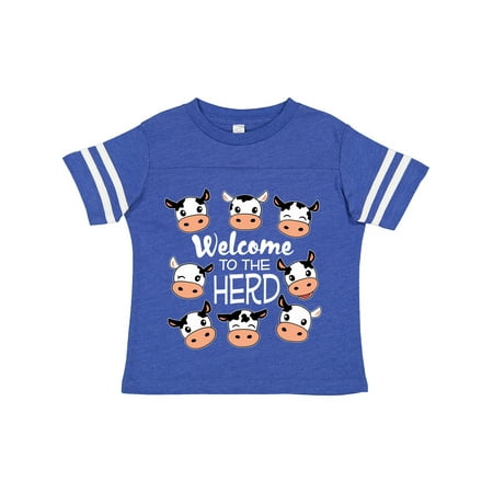 Inktastic Welcome to the Herd with Cute Black and White Holstein Cows Gift Toddler Boy or Toddler Girl T-Shirt
Inktastic Welcome to the Herd with Cute Black and White Holstein Cows Gift Toddler Boy or Toddler Girl T-Shirt