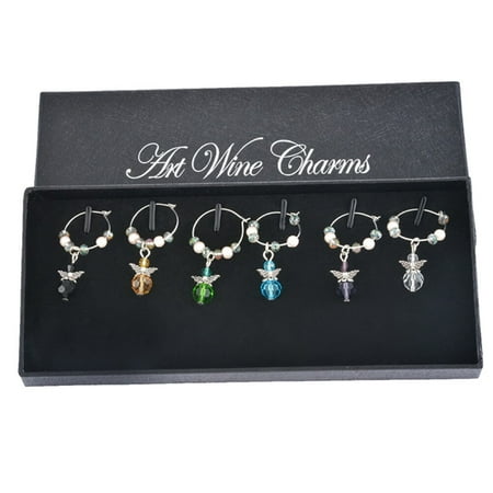 6pcs Delicate Christmas Glass Charms Wine Glass Alloy Pendant Goblet Crystal Bead Rings for Home Bar Restaurant
6pcs Delicate Christmas Glass Charms Wine Glass Alloy Pendant Goblet Crystal Bead Rings for Home Bar Restaurant