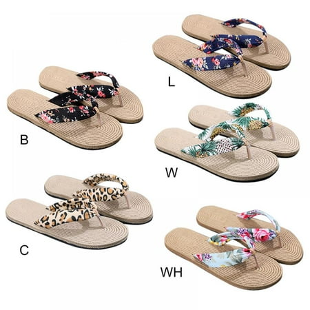 Alvage Women Summer Fashion Concise Anti-slip Wear-resistance Flower Pattern Sweet Flip Flops
Alvage Women Summer Fashion Concise Anti-slip Wear-resistance Flower Pattern Sweet Flip Flops