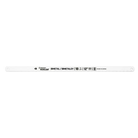 Crescent Nicholson Replacement Nf1218 Bi Metal Hacksaw Blade 12 X 18 Tpi Boxed