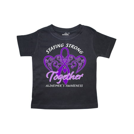 Inktastic Staying Strong Together Alzheimer s Awareness Purple Ribbon Gift Toddler Boy or Toddler Girl T-Shirt
Inktastic Staying Strong Together Alzheimer s Awareness Purple Ribbon Gift Toddler Boy or Toddler Girl T-Shirt