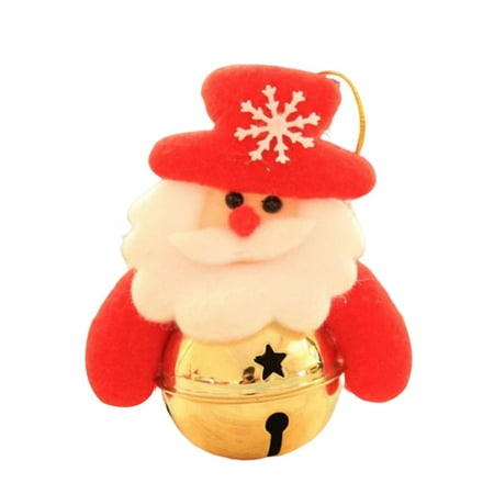 Christmas Santa Claus Deer Snowman Bell Pendant Durable Christmas Santa Hanging Ornaments for Christmas Party Favors Home Decoration E
Christmas Santa Claus Deer Snowman Bell Pendant Durable Christmas Santa Hanging Ornaments for Christmas Party Favors Home Decoration E