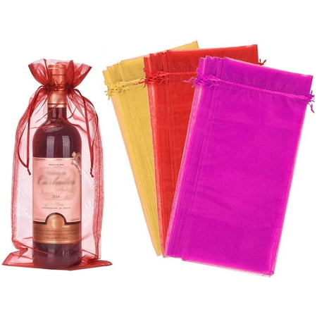 30 Drawstring Mesh Wine Bags Champagne Wine Gift Bags Party Wine Bottle Gift Wrap Reusable Can Be Used at Weddings and Parties
30 Drawstring Mesh Wine Bags Champagne Wine Gift Bags Party Wine Bottle Gift Wrap Reusable Can Be Used at Weddings and Parties