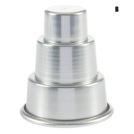 Pinshui DIY Kitchen Cake Three Layers Cup Baking Mold Mould for Muffin Mousse Candy Making New
Pinshui DIY Kitchen Cake Three Layers Cup Baking Mold Mould for Muffin Mousse Candy Making New