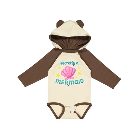 Inktastic Secretly a Mermaid Gift Baby Boy or Baby Girl Long Sleeve Bodysuit
Inktastic Secretly a Mermaid Gift Baby Boy or Baby Girl Long Sleeve Bodysuit