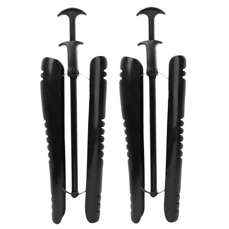 2pcs Tree Detachable Boot Shoe Stretcher Support Keeper Organizer 41cm Black