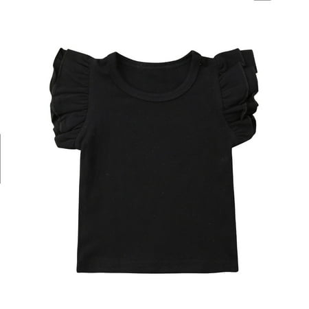 Caitzr Summer Newborn Baby Girl Fly Sleeve T-shirt Cotton Solid Round Neck Casual Tops
Caitzr Summer Newborn Baby Girl Fly Sleeve T-shirt Cotton Solid Round Neck Casual Tops