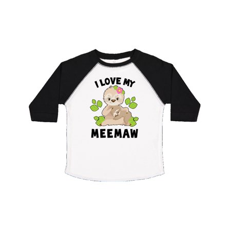 Inktastic Cute Sloth I Love My Meemaw with Green Leaves Gift Toddler Boy or Toddler Girl T-Shirt
Inktastic Cute Sloth I Love My Meemaw with Green Leaves Gift Toddler Boy or Toddler Girl T-Shirt