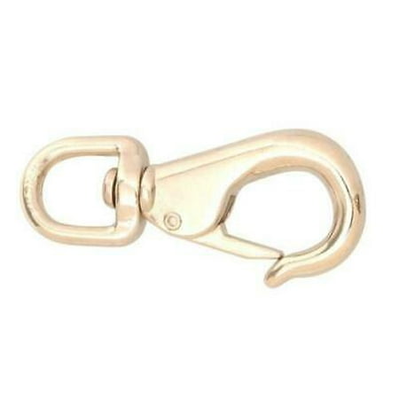 Campbell Chain 1 in. Dia. x 3-13/16 in. L Nickel-Plated Zinc Quick Snap 70 lb. (Pack of 10)