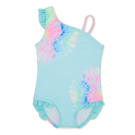 Shelloha Toddler Girl One-Piece Swimsuit with UPF 50+ Sizes 12M-5T