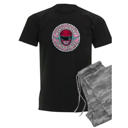 CafePress - Mighty Morphin Power Rangers Red Ra - Men s Dark Pajamas