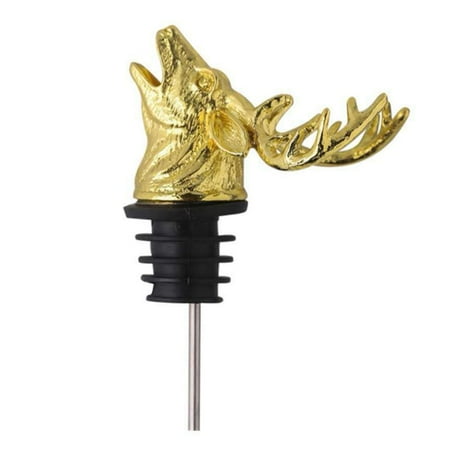 Grandest Birch Wine Pourer Retro Deer Shape Zinc Alloy Wine Decanter Pour Spout Supplies for Home Retro
Grandest Birch Wine Pourer Retro Deer Shape Zinc Alloy Wine Decanter Pour Spout Supplies for Home Retro