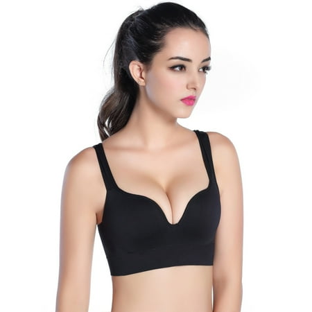 Pretty Comy Sports Bras for Women Longline Medium Support Yoga Bra Wirefree Padded Sports Bra with Wide Straps
Pretty Comy Sports Bras for Women Longline Medium Support Yoga Bra Wirefree Padded Sports Bra with Wide Straps