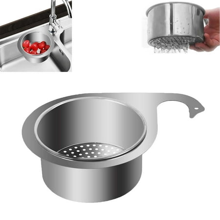 Baikk Stainless Steel Sink Drain Strainer Basket 2024 New Multifunction Hanging Sink Strainer Colander Drain Basket Faucet Hanging Filter Basket Corner Sink Strainer for Fruit Vegetable
Baikk Stainless Steel Sink Drain Strainer Basket 2024 New Multifunction Hanging Sink Strainer Colander Drain Basket Faucet Hanging Filter Basket Corner Sink Strainer for Fruit Vegetable