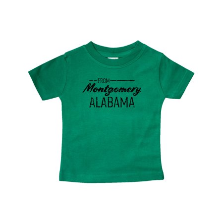 Inktastic From Montgomery Alabama in Distressed White Text Gift Baby Boy or Baby Girl T-Shirt
Inktastic From Montgomery Alabama in Distressed White Text Gift Baby Boy or Baby Girl T-Shirt