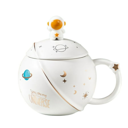 Geruite Planet Mug Ceramic Outer Space Tumblers with Comfortable Grip | Space Mug with Lid Home Decor | Universe Astronaut Mug Planet Shape Coffee Milk Tea Cup Birthday Gifts for Parents Friends
Geruite Planet Mug Ceramic Outer Space Tumblers with Comfortable Grip | Space Mug with Lid Home Decor | Universe Astronaut Mug Planet Shape Coffee Milk Tea Cup Birthday Gifts for Parents Friends