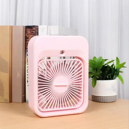

Clearance Items! WQQZJJ Household Essentials Portable Air Conditioner Fan Mini Quiet USB Desk Fan，Evaporative Air Cooler With 3 Speeds Strong Wind Fans For Home Bedroom