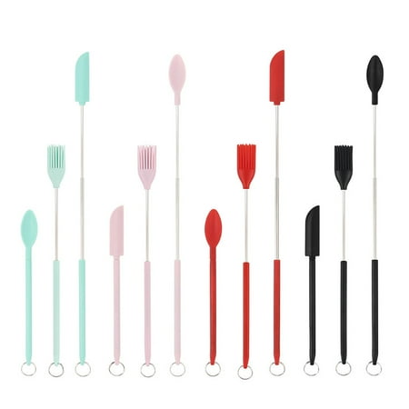 Mduoduo Silicone Kitchen Utensils Set Telescoping Spatula Pastry Brush Mixing Spoon Dishwasher Safe Kitchen Cooking Spoon Brush 12 Pcs
Mduoduo Silicone Kitchen Utensils Set Telescoping Spatula Pastry Brush Mixing Spoon Dishwasher Safe Kitchen Cooking Spoon Brush 12 Pcs