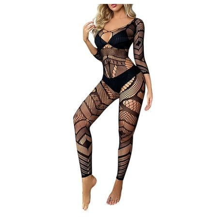 Gaiseeis Ladies Sexy Lingerie Solid Color Lace Hollow Out Bag Hip Big Elastic Mesh Suit Black
Gaiseeis Ladies Sexy Lingerie Solid Color Lace Hollow Out Bag Hip Big Elastic Mesh Suit Black