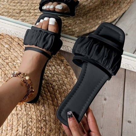 Hvyesh Flat Sandals for Women Casual Summer Flat Shoes Ladies Beach Sandals Summer Non-Slip Causal Slippers Size 6.5
Hvyesh Flat Sandals for Women Casual Summer Flat Shoes Ladies Beach Sandals Summer Non-Slip Causal Slippers Size 6.5