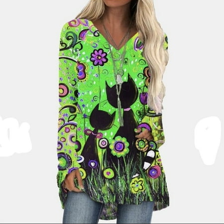 Aayomet Bustier Tops For Women Women Long Sleeve Shirts Casual V Neck Blouses Fall Solid Loose Soft Basic Tunic Tops Green M
Aayomet Bustier Tops For Women Women Long Sleeve Shirts Casual V Neck Blouses Fall Solid Loose Soft Basic Tunic Tops Green M