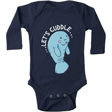 Lets Cuddle Funny Manatee Baby Crawl cloths Long Sleeve Unisex Infant Rompers Bodysuit
Lets Cuddle Funny Manatee Baby Crawl cloths Long Sleeve Unisex Infant Rompers Bodysuit