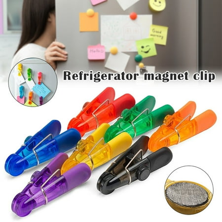 Ameiqe Magnetic Clips with metal spring Refrigerator Freezer Bag Recipe Paper Picture Clips Kitchen Magnets Fridge Magnet Food
Ameiqe Magnetic Clips with metal spring Refrigerator Freezer Bag Recipe Paper Picture Clips Kitchen Magnets Fridge Magnet Food