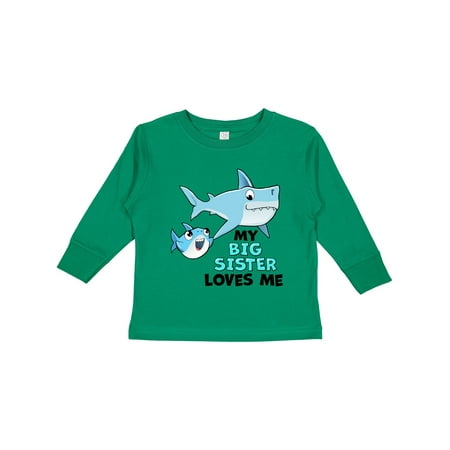 Inktastic My Big Sister Loves Me with Cute Sharks Gift Toddler Boy or Toddler Girl Long Sleeve T-Shirt
Inktastic My Big Sister Loves Me with Cute Sharks Gift Toddler Boy or Toddler Girl Long Sleeve T-Shirt