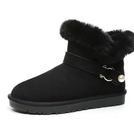 Snow Boots for Women Warm Fur Lined Winter Boots Comfortable Anti-slip Short Boot Slip on Outdoor Booties
Snow Boots for Women Warm Fur Lined Winter Boots Comfortable Anti-slip Short Boot Slip on Outdoor Booties