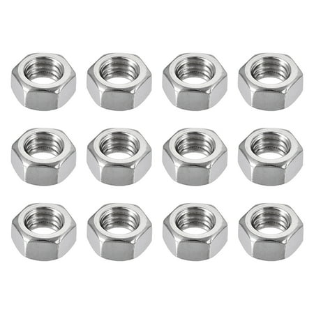 12pcs 1/2 -12 BSW Thread 304 Stainless Steel Hex Nut Fastener Silver Tone
12pcs 1/2 -12 BSW Thread 304 Stainless Steel Hex Nut Fastener Silver Tone