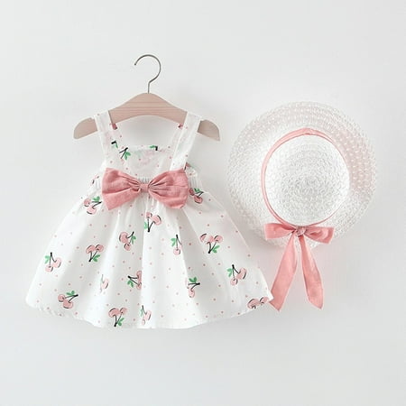 RPVATI Infant Baby Toddler Clothes Short Sleeve Dress Sun Hat + Set 2 Pieces Summer Outfits
RPVATI Infant Baby Toddler Clothes Short Sleeve Dress Sun Hat + Set 2 Pieces Summer Outfits