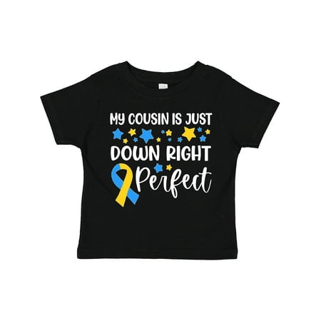 Inktastic My Cousin is Just Down Right Perfect- Down Syndrome Awareness Ribbon Gift Toddler Boy or Toddler Girl T-Shirt
Inktastic My Cousin is Just Down Right Perfect- Down Syndrome Awareness Ribbon Gift Toddler Boy or Toddler Girl T-Shirt