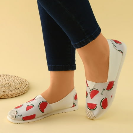 Follure Ladies Fruit Printing Shoes Fashion Soft Sole Cloth Shoes Linen Soft Sole Cloth Shoes Beef Tendon So
Follure Ladies Fruit Printing Shoes Fashion Soft Sole Cloth Shoes Linen Soft Sole Cloth Shoes Beef Tendon So