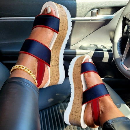 〖Yilirongyumm〗 Black 39 Sandals Women Fashion Roman Wedges Shoes Knot Womens Beach Sandals Open Toe Women s Sandals
〖Yilirongyumm〗 Black 39 Sandals Women Fashion Roman Wedges Shoes Knot Womens Beach Sandals Open Toe Women s Sandals
