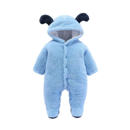 Niuer Fleece Baby Bodysuit Infant Pajamas Kids Hooded Romper Solid Color Buttons Outerwear Toddler Jacket
Niuer Fleece Baby Bodysuit Infant Pajamas Kids Hooded Romper Solid Color Buttons Outerwear Toddler Jacket