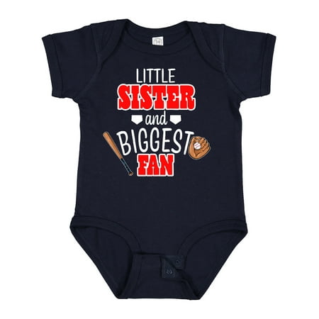 Inktastic Little Sister and Biggest Fan Baseball Glove and Bat Gift Baby Girl Bodysuit
Inktastic Little Sister and Biggest Fan Baseball Glove and Bat Gift Baby Girl Bodysuit